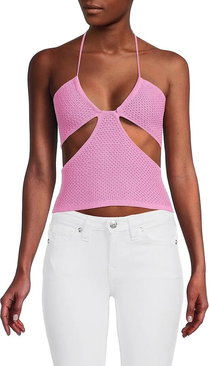Crochet Halterneck Top