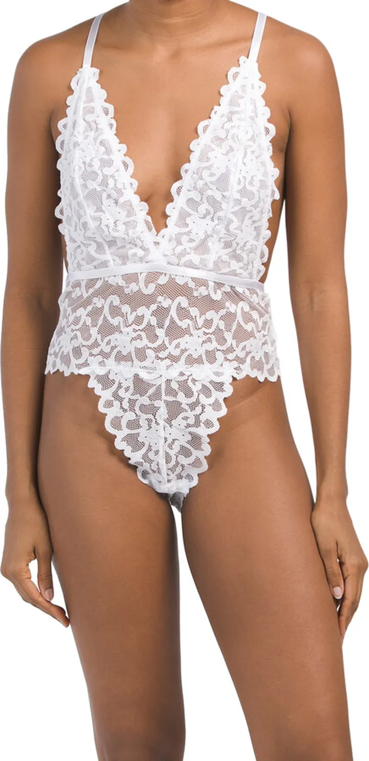 Bridal Lace Bodysuit