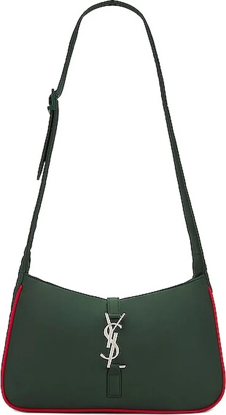 Saint Laurent Le 5 a 7 Crossbody Bag in Olive