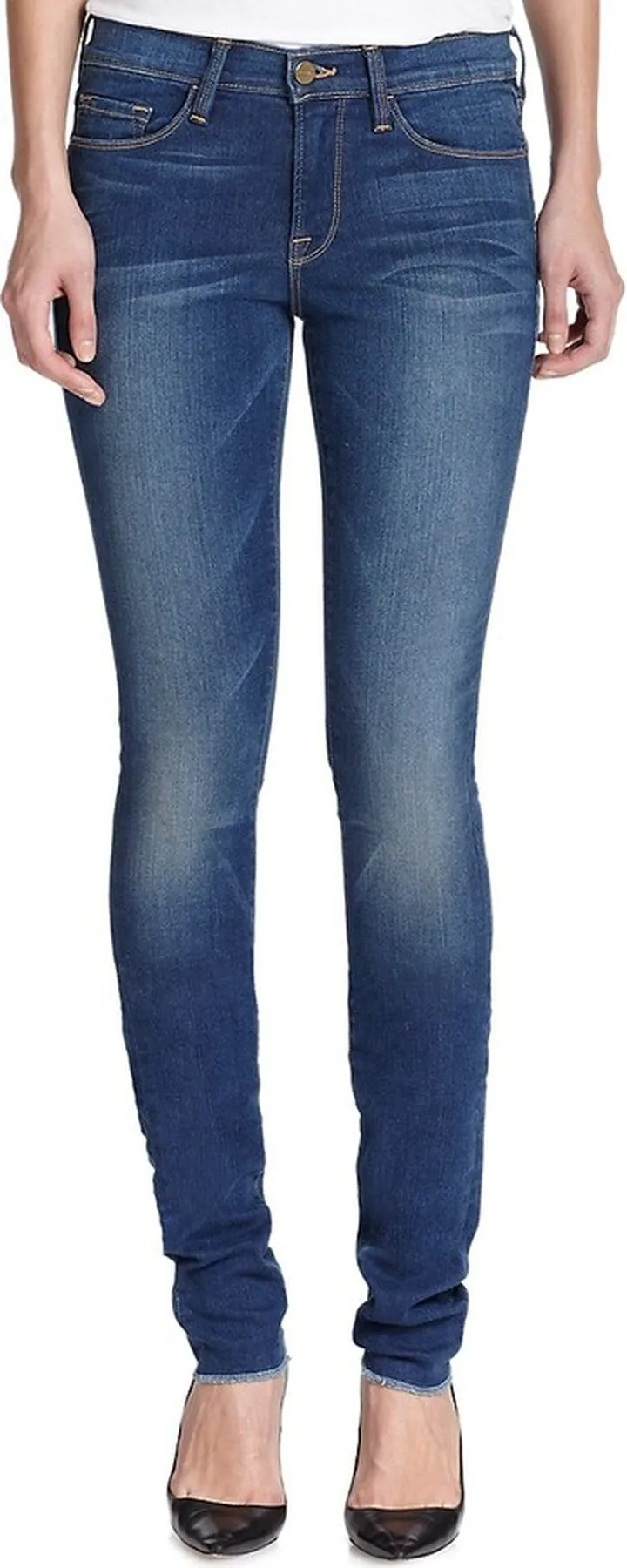 Le Forever Karlie Distressed Skinny Jeans