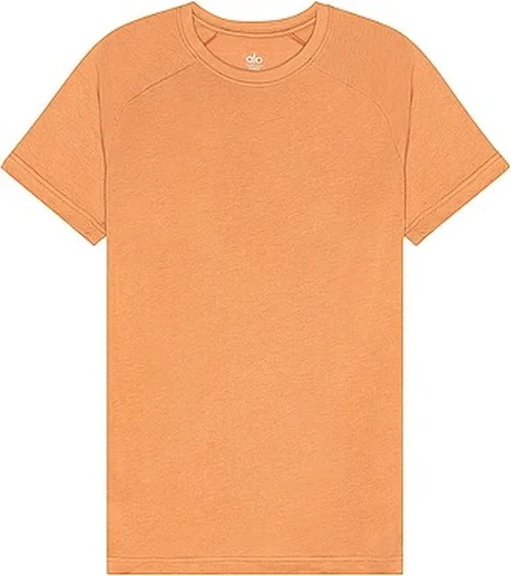 alo Triumph T-Shirt in Orange