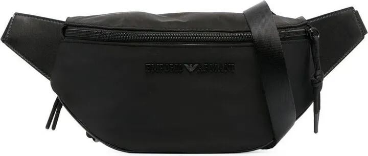 Raised Logo Cross-Body Belt Bag