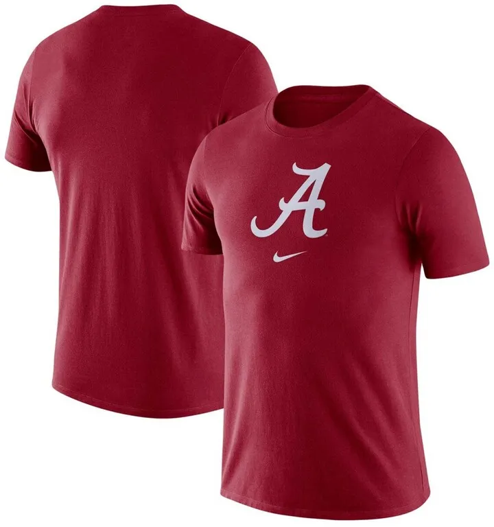 Men's Nike Crimson Alabama Crimson Tide Essential Logo T-shirt