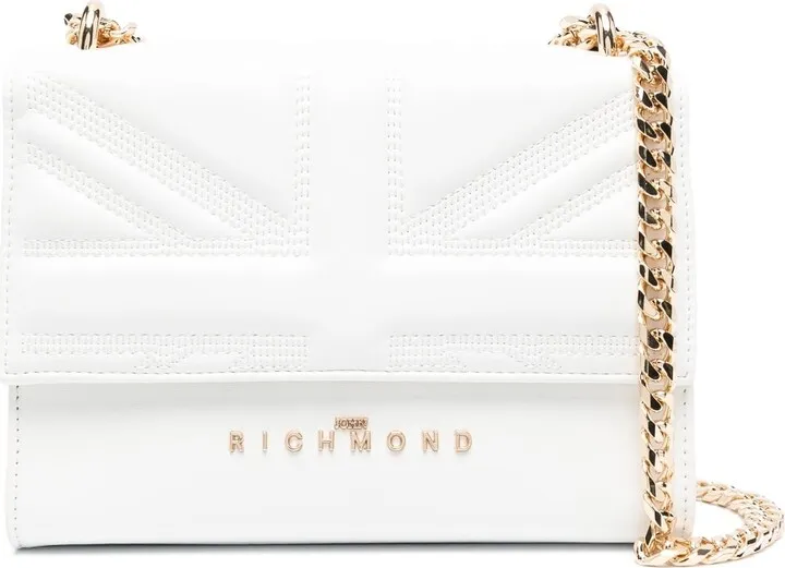 Logo-Lettering Shoulder Bag