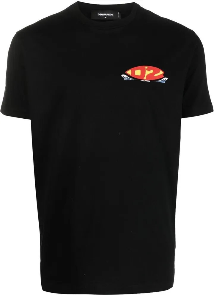 logo-print crew neck T-shirt