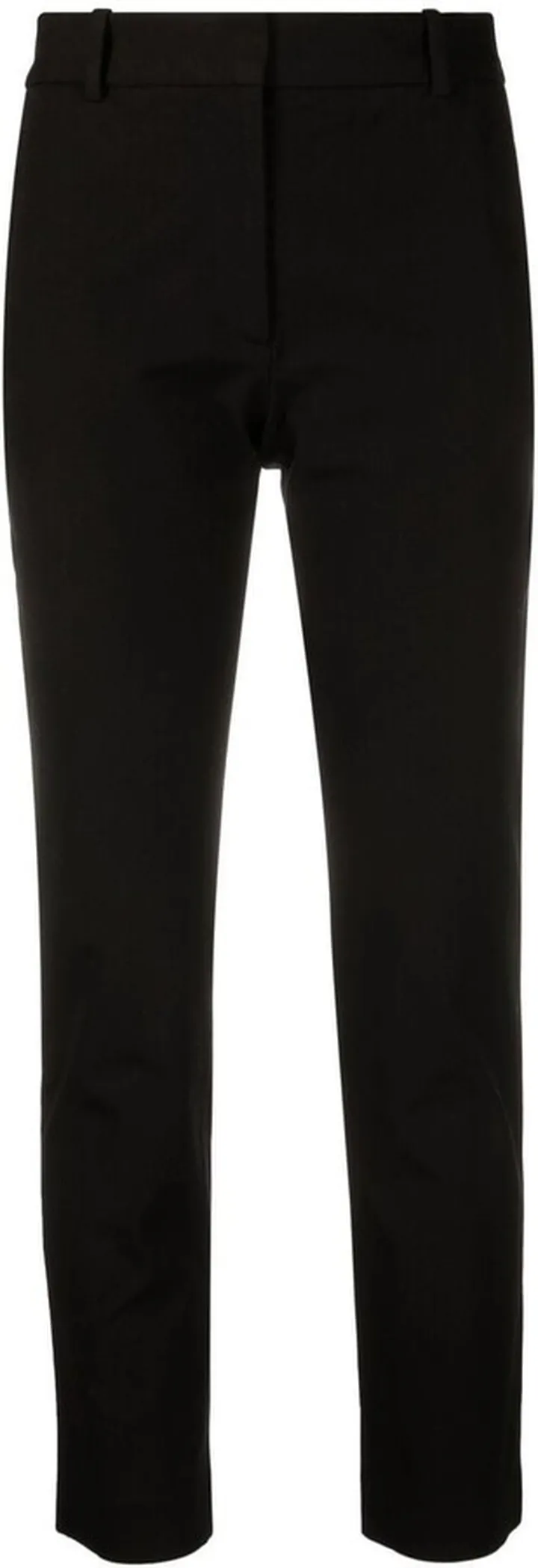 Cropped Straight-Leg Trousers