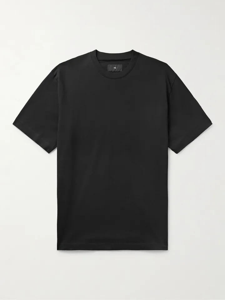 Logo-Appliquéd Cotton-Jersey T-Shirt