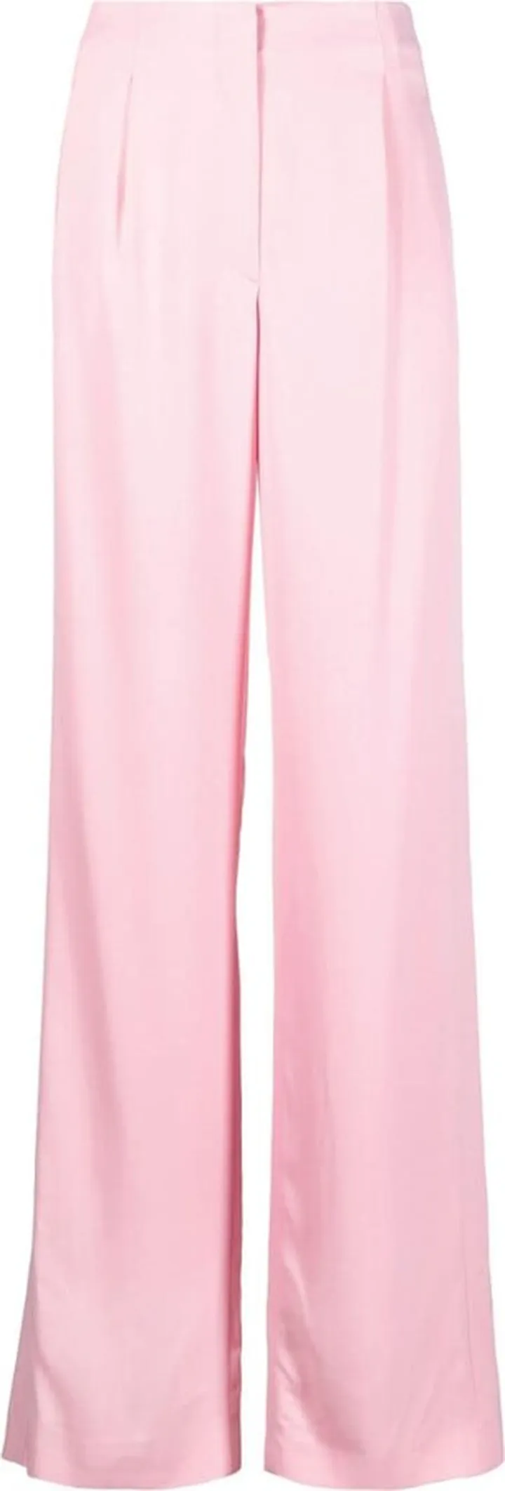Long-Length High-Waist Trousers
