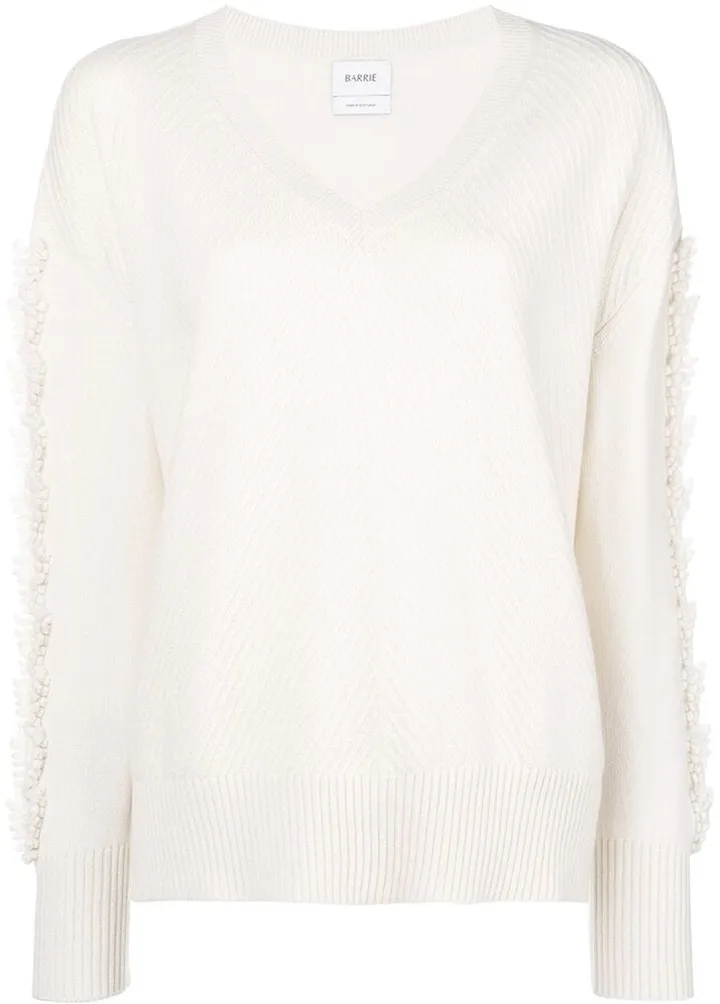 Troisieme Dimension cashmere V-neck pullover