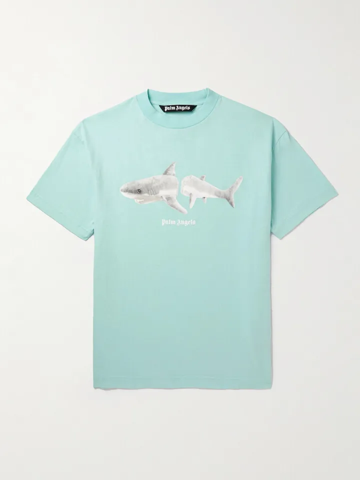 Printed Cotton-Jersey T-Shirt