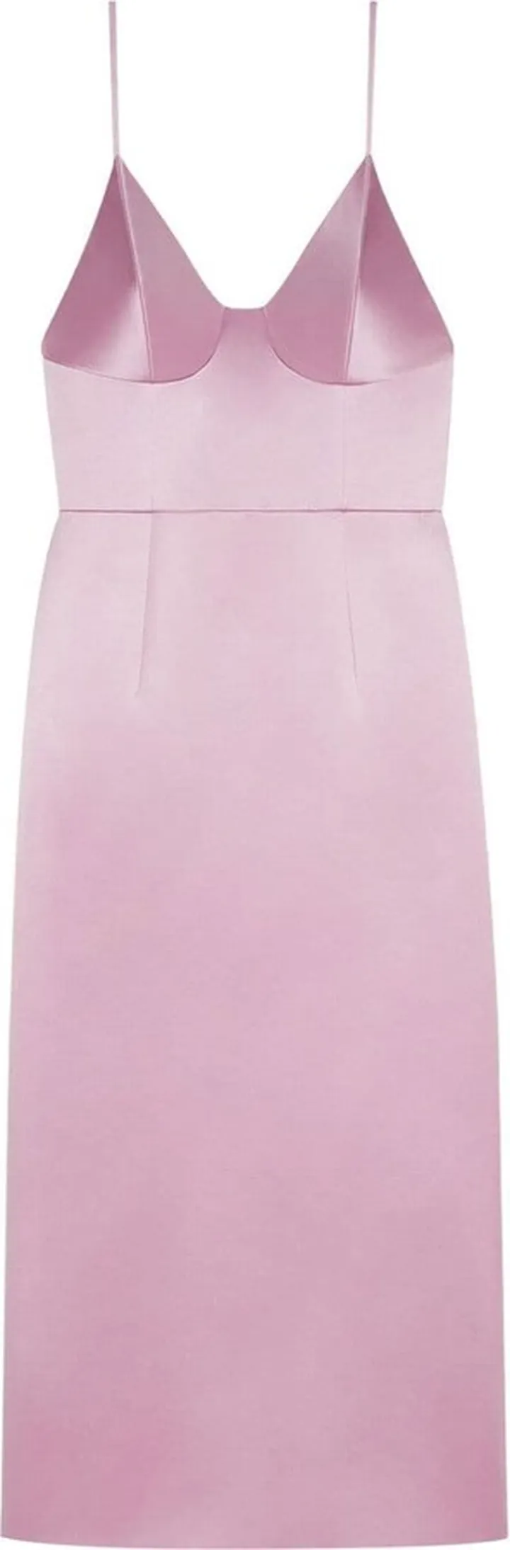 Silk Mid-Length Dress