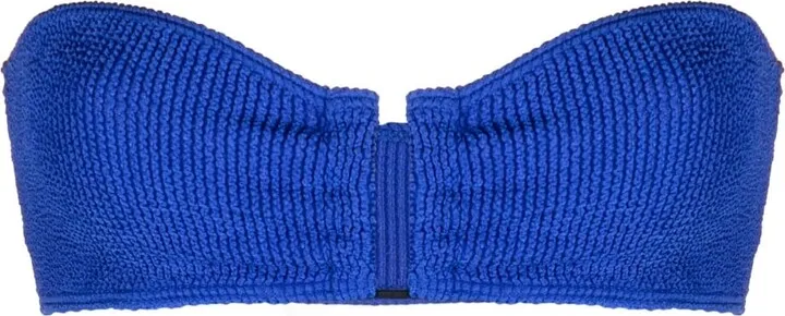 Terrycloth Bandeau Bikini Top