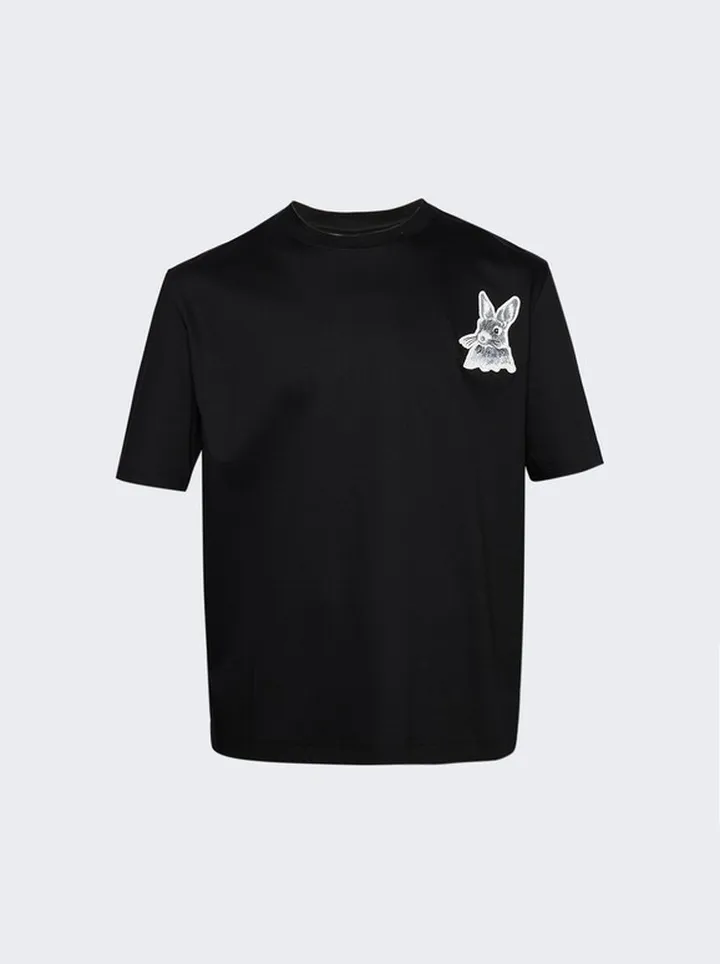 Printed T-Shirt Black
