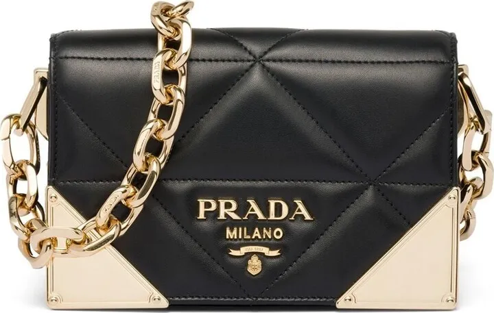 Quilted Nappa Leather Shoulder Bag