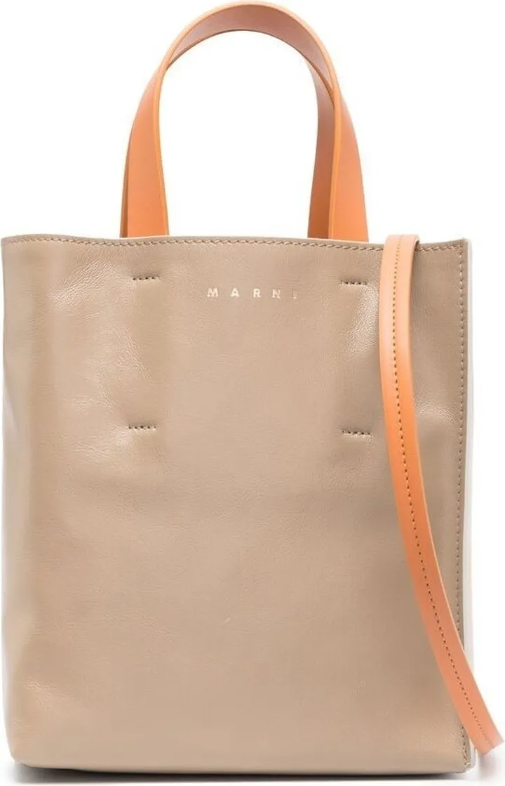 Museo leather tote bag