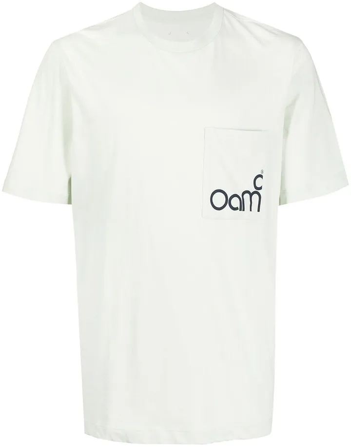 logo patch-pocket T-shirt