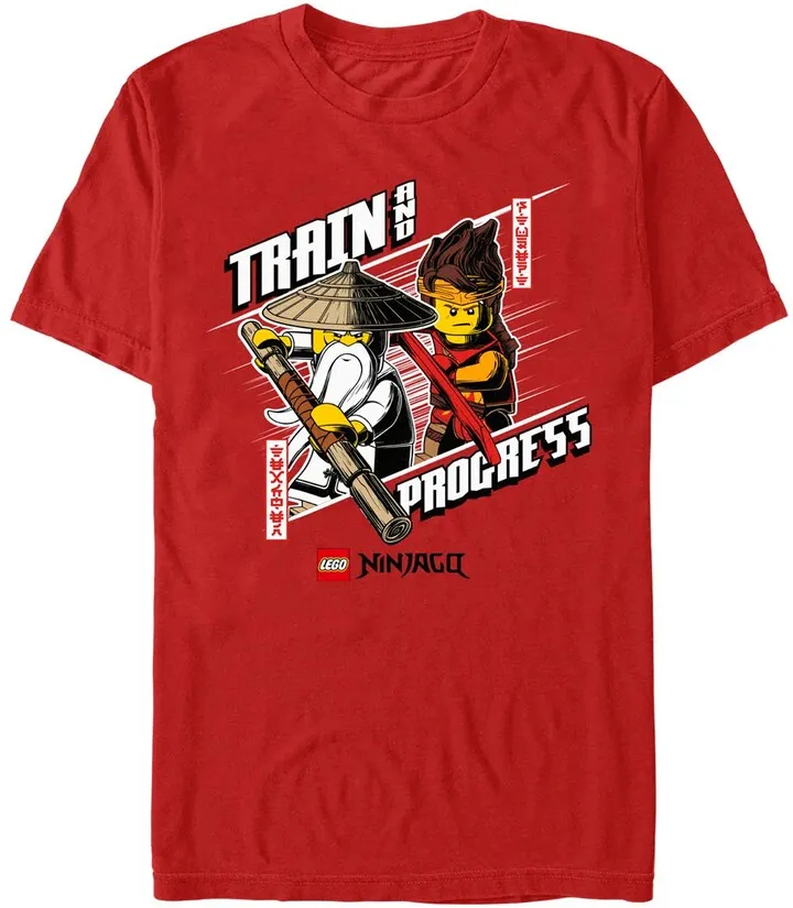 Men's Lego Ninjago Progress Ninja Short Sleeve T-shirt