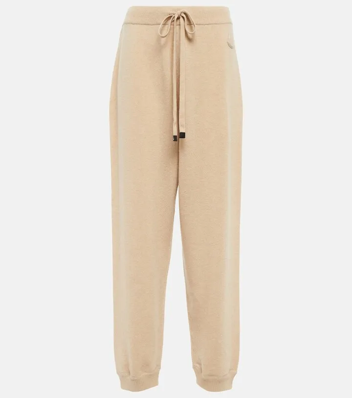 Wool and cashmere sweatpants