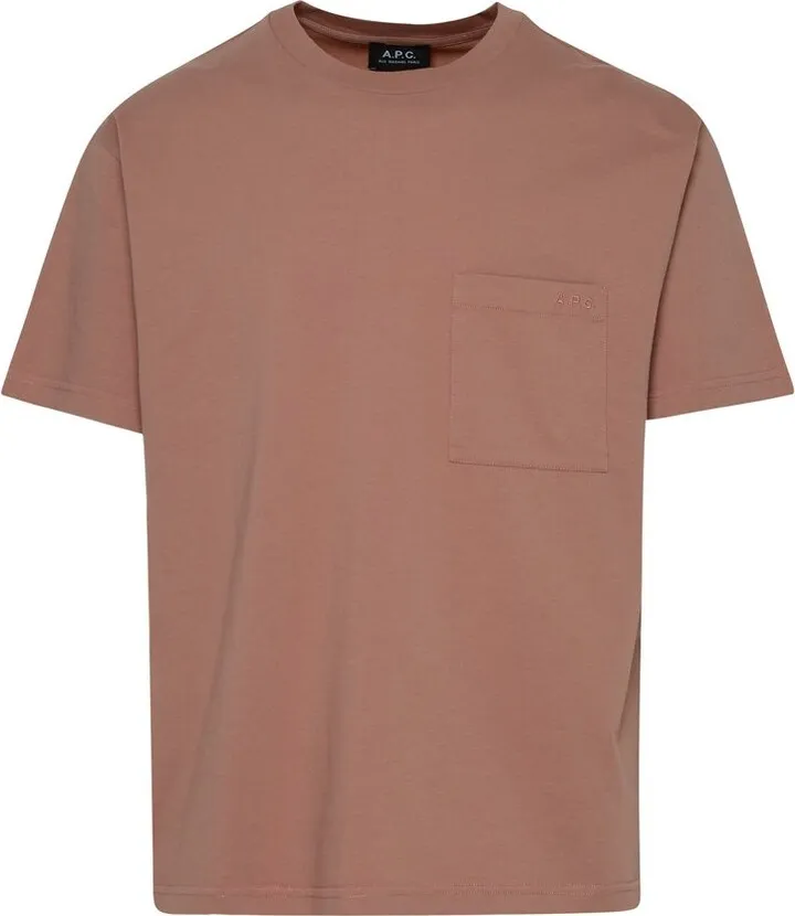 A.P.C. Logo Embroidered Crewneck T-Shirt