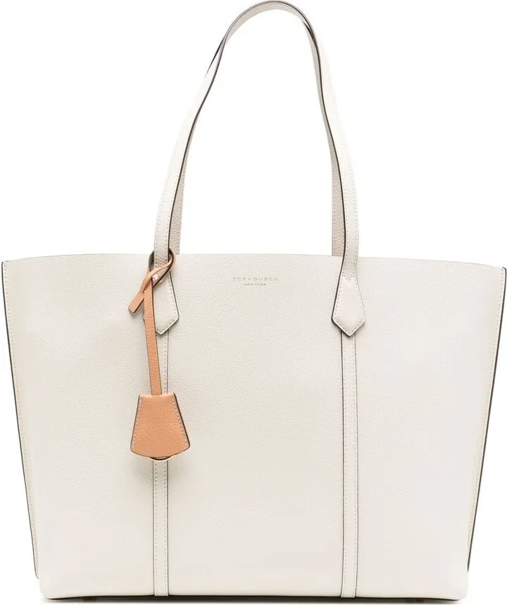 Grained Leather Tote