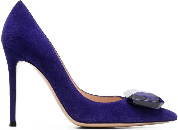 Suede 105mm Pumps