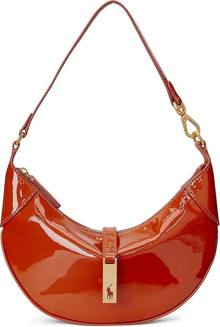 Small Patent Leather Shoulder Bag