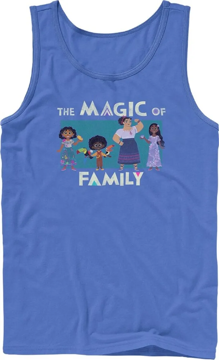Men's Encanto The Magic of Family Tank Top - Royal Blue - Medium