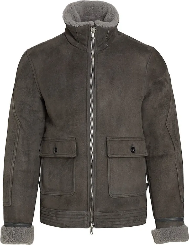 Josh Shearling Bomber Jacket