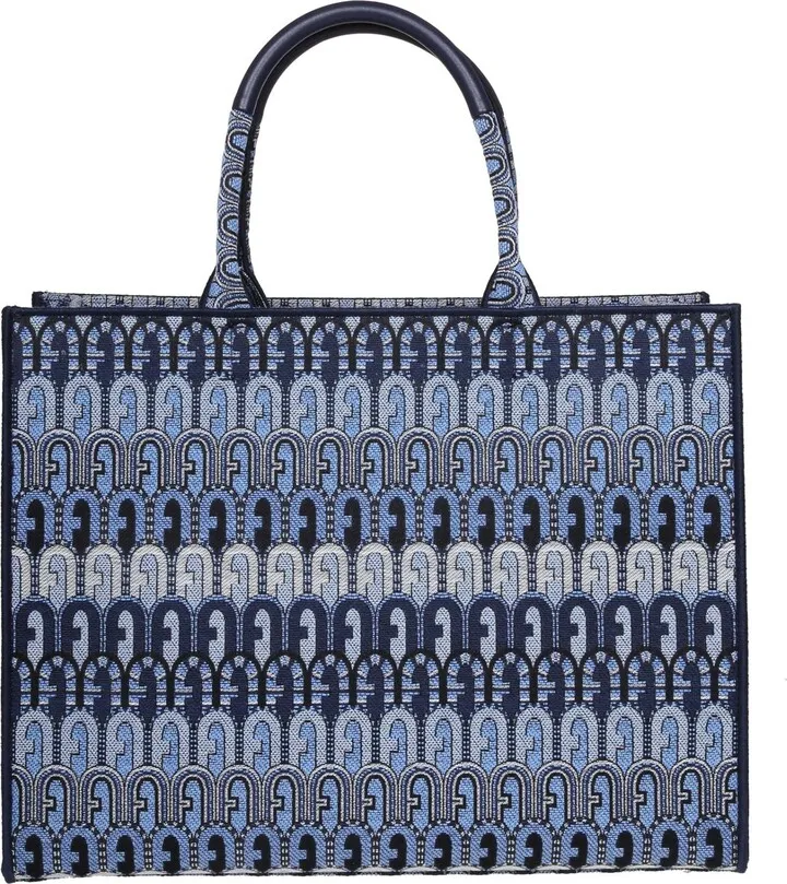 Opportunity L Shoppinh Bag In Jacquard Fabric
