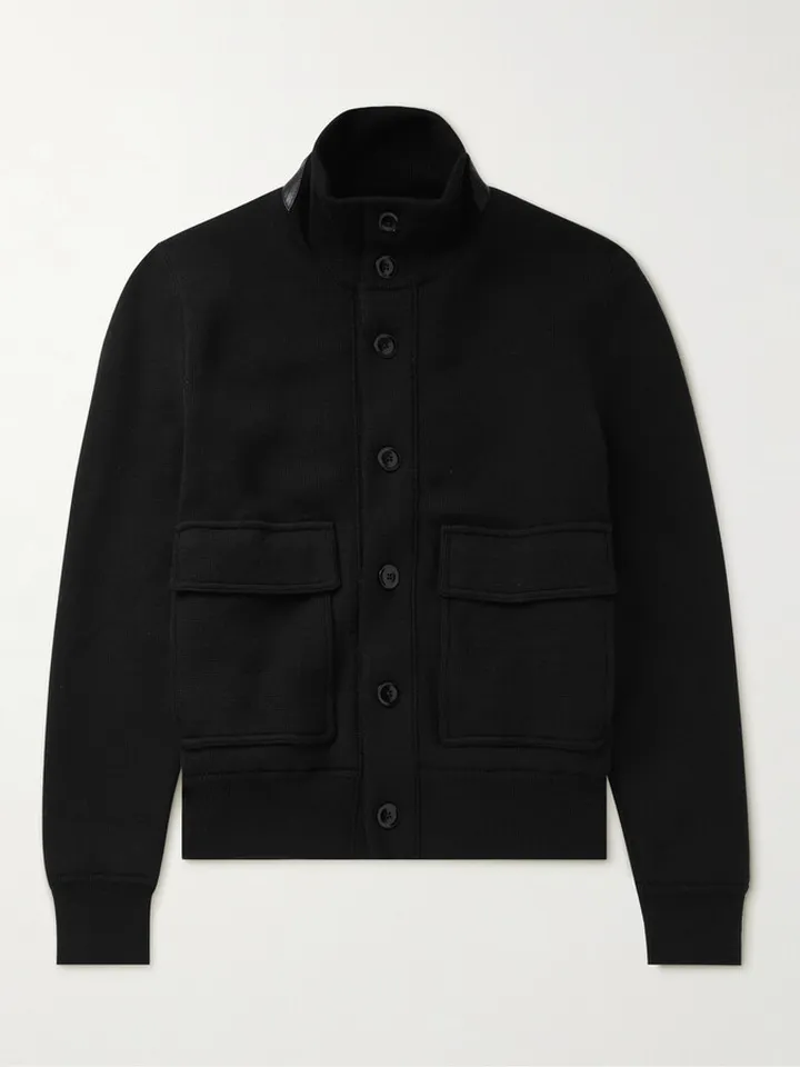 Wool Blouson Jacket