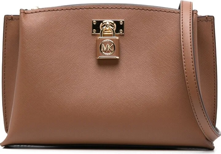 Padlock-Detail Crossbody Bag