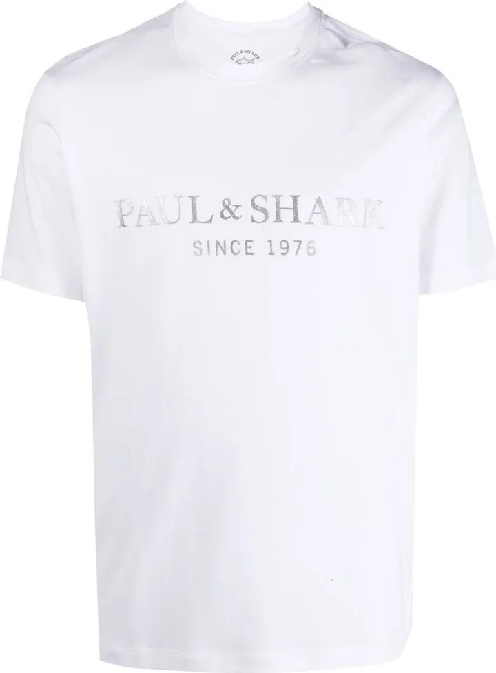 logo-print crew-neck T-shirt