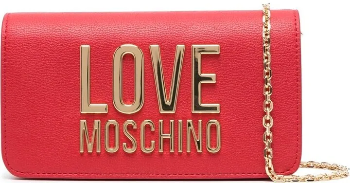 Logo-Lettering Crossbody Bag