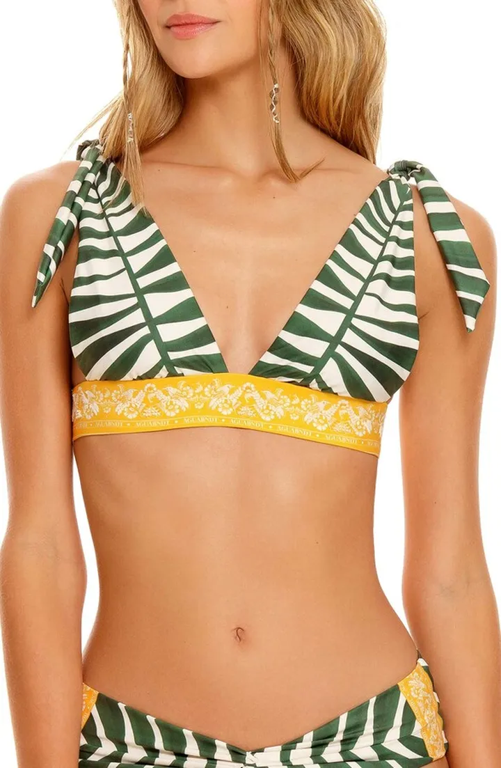 Laurie Tout Tie Strap Bikini Top