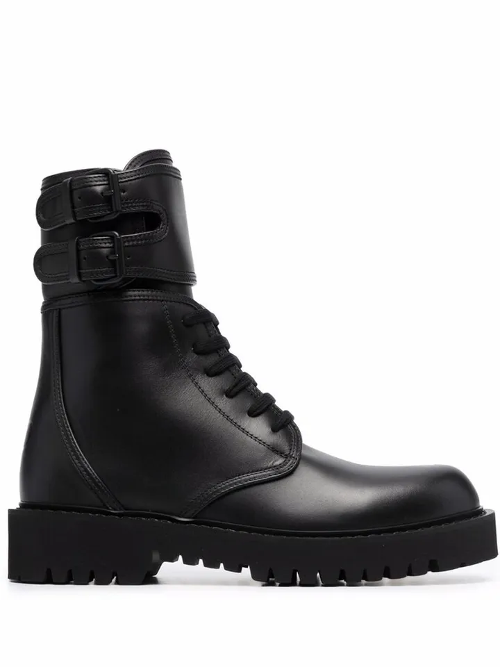 Campsite combat boots