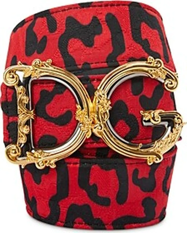 Dolce & Gabbana Logo Belt