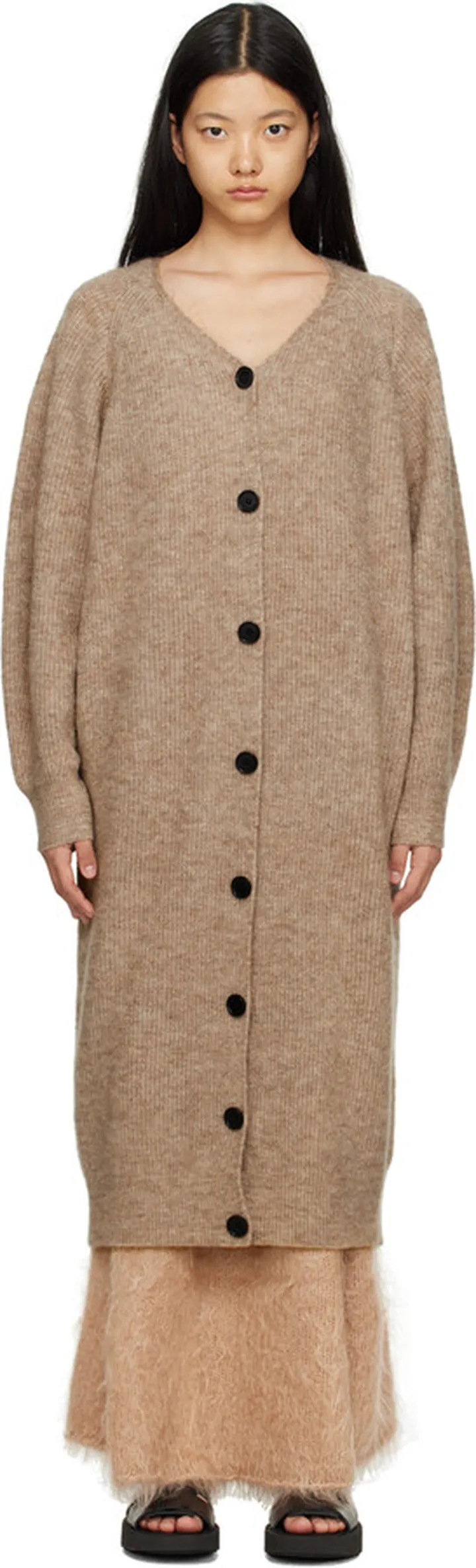 by Malene Birger Beige Cyrus Cardigan