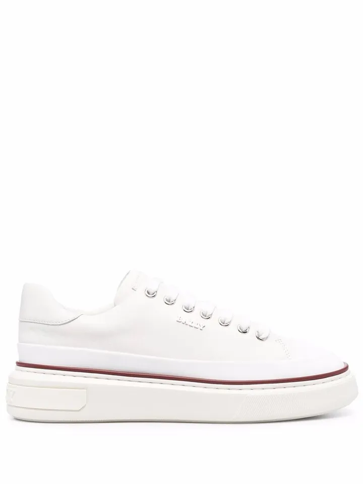 Leather Platform Sneakers