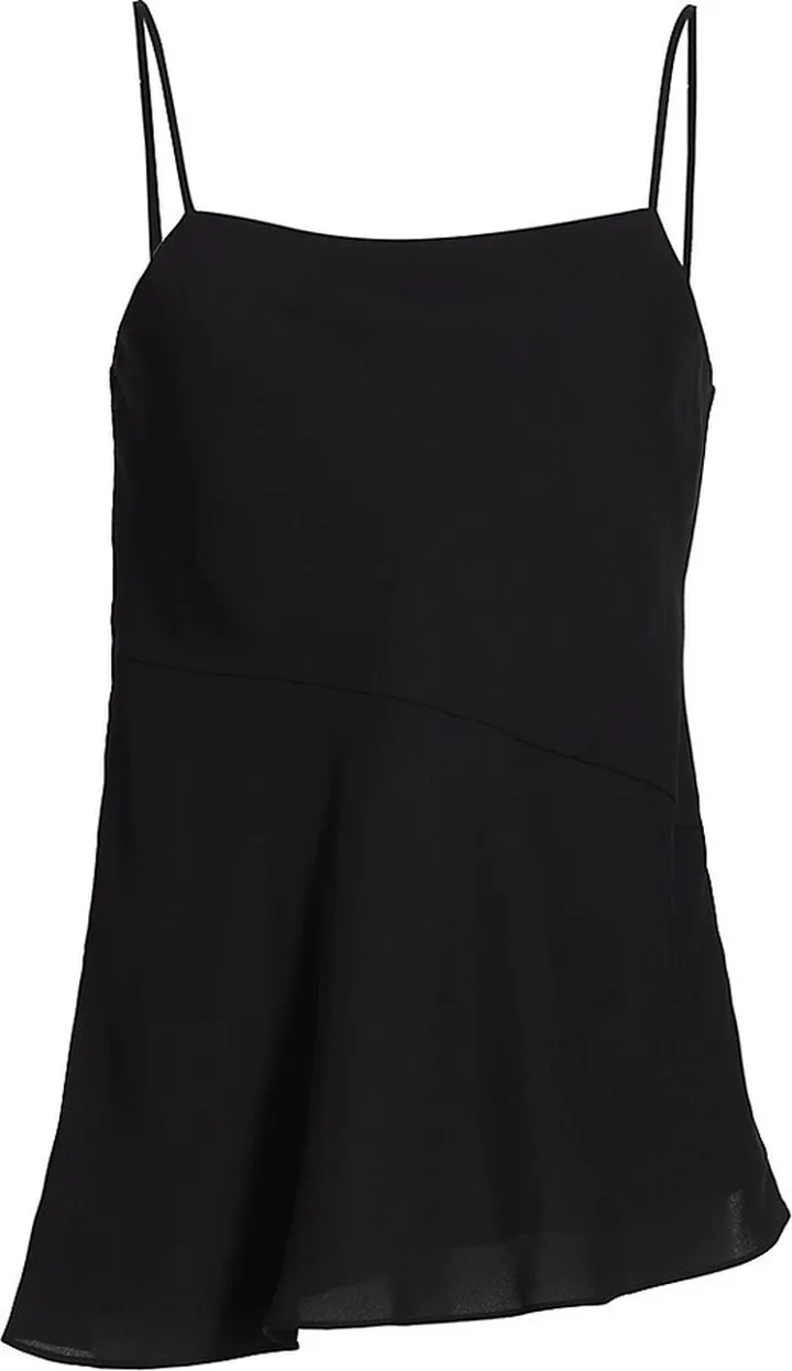 Draped Asymmetric Slip Cami