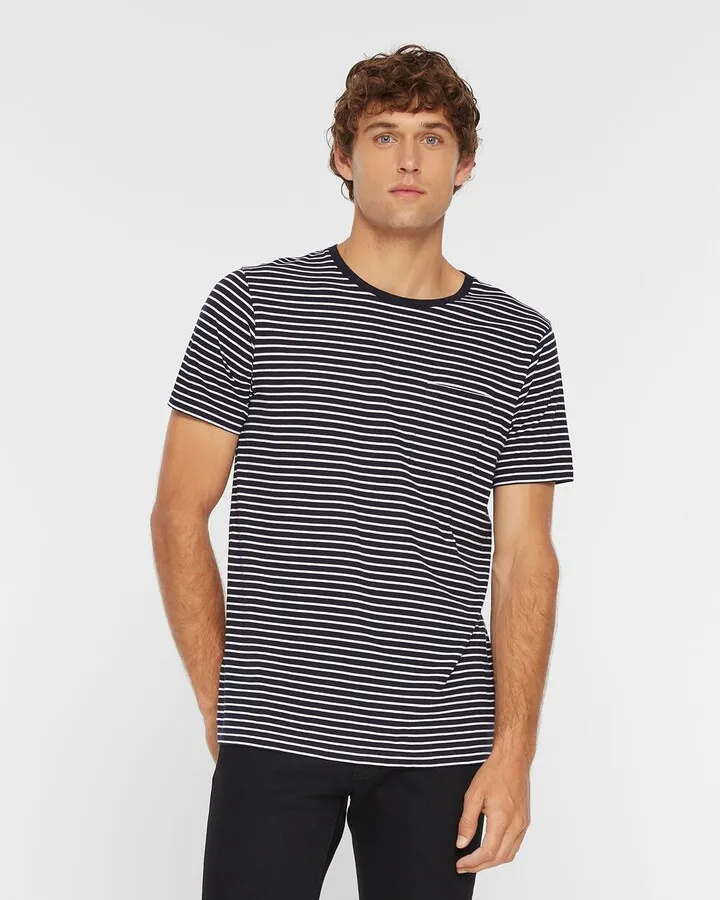 Striped Williams Pocket Tee