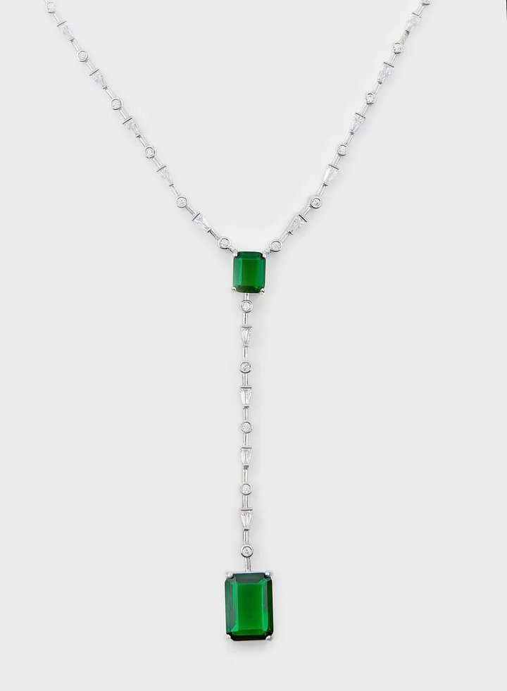 Baguette Necklace
