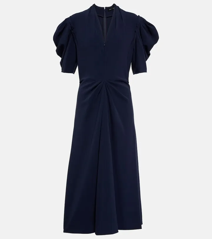 Jersey midi dress