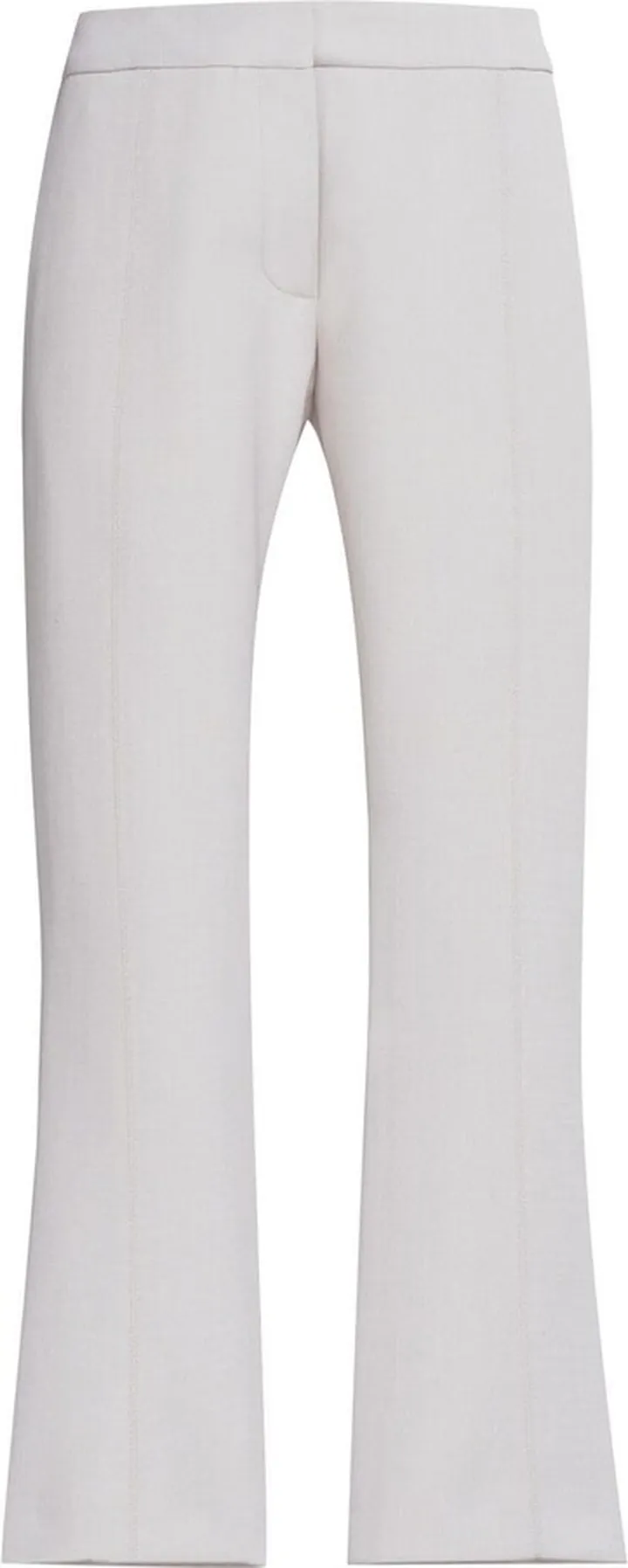 Straight-Leg Kick-Flare Trousers