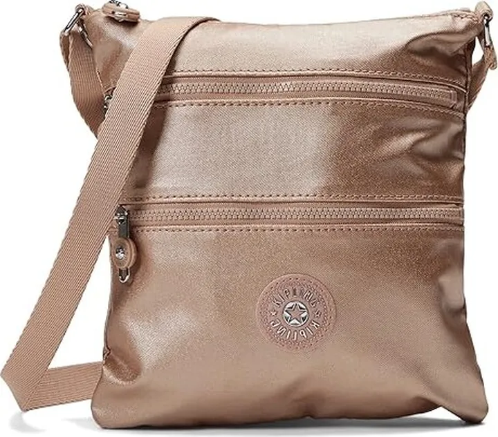 Kipling Keiko Crossbody (Golden Charm Metallic) Cross Body Handbags