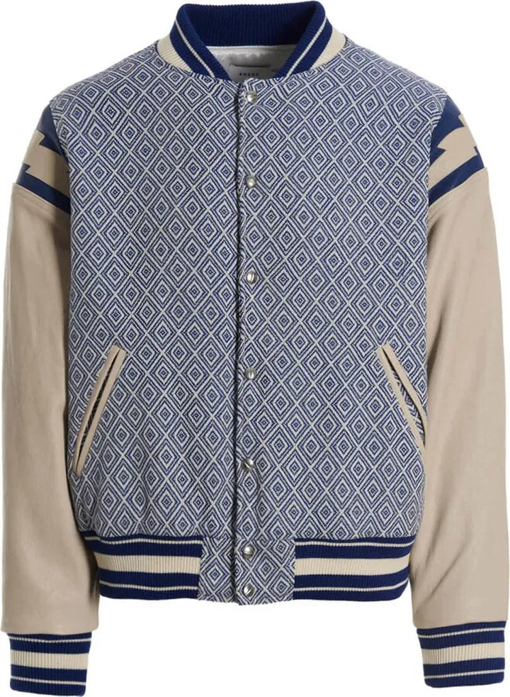 'varsity' Bomber Jacket