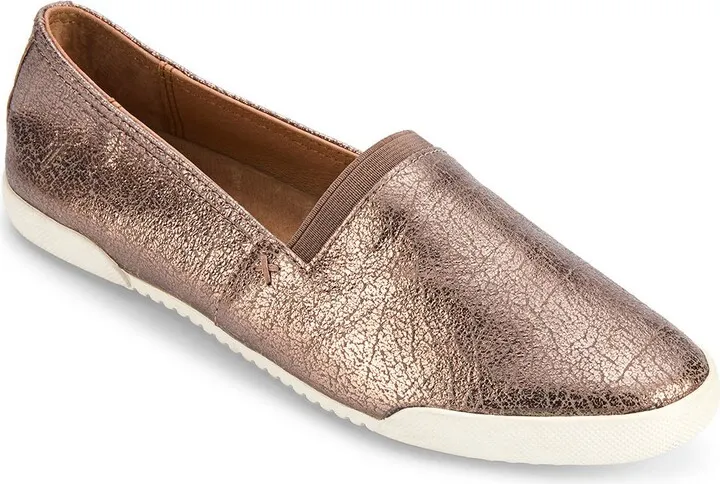 Melanie Metallic Slip-On Shoe