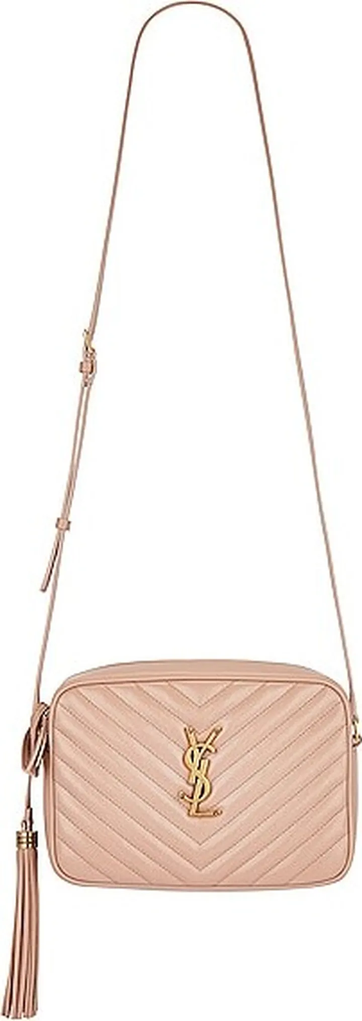 Saint Laurent Medium Lou Camera Bag in Rose