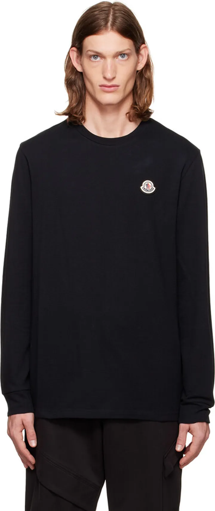 Moncler Black Patch T-Shirt