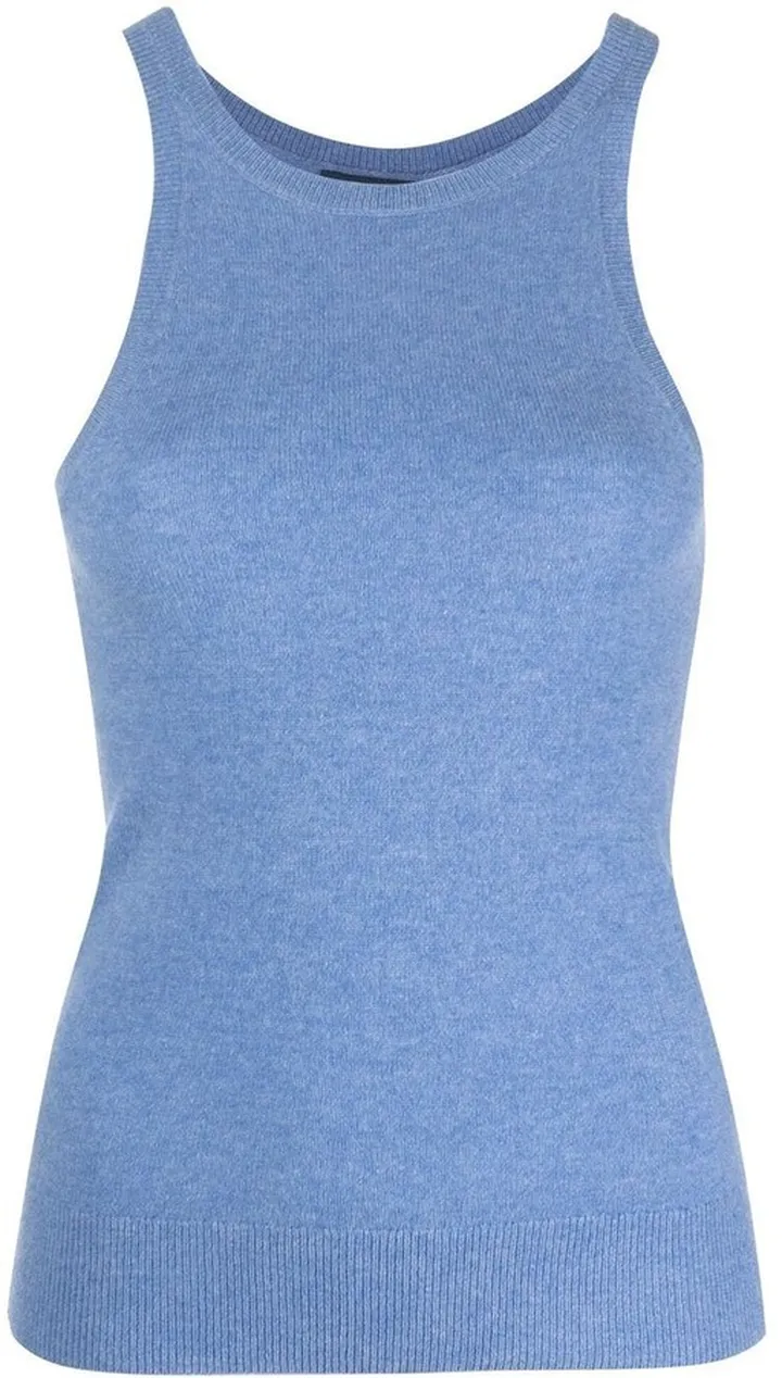 Sleeveless Cashmere Vest