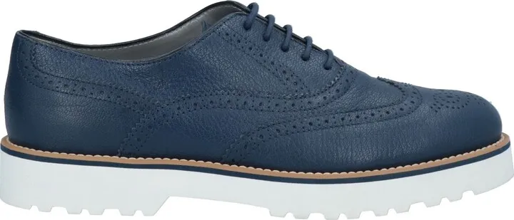 Lace-up Shoes Slate Blue